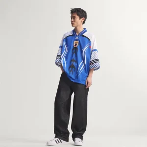 Mens Bringback Remixed Japan Jersey <p>A remixed Japan jersey with unique design details and soft, breathable fabric for everyday wear and fandom.</p>