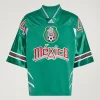 Areena Design <p>A remixed Japan jersey with unique design details and soft, breathable fabric for everyday wear and fandom.</p> Mens Bringback Remixed Mexico Jersey <p>A remixed Japan jersey with unique design details and soft, breathable fabric for everyday wear and fandom.</p>