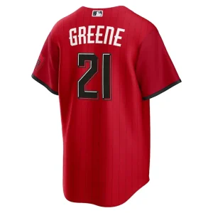 Areena Design <p>Mens Cincinnati Reds Hunter Greene Nike Jersey delivers red styling, comfortable fan wear, and team-driven style for game day and everyday outfits.</p> Mens Cincinnati Reds Hunter Greene Nike Jersey <p>Mens Cincinnati Reds Hunter Greene Nike Jersey delivers red styling, comfortable fan wear, and team-driven style for game day and everyday outfits.</p>