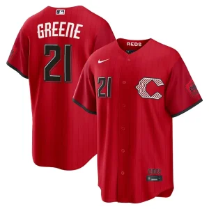 Mens Cincinnati Reds Hunter Greene Nike Jersey