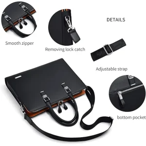 Areena Design <p>Mens Leather Briefcase Shoulder Laptop Business Bag delivers versatile messenger bag styling with leather construction, practical storage, and dependable comfort for daily commuting, office use, and travel.</p> Mens Leather Briefcase Shoulder Laptop Business Bag <p>Mens Leather Briefcase Shoulder Laptop Business Bag delivers versatile messenger bag styling with leather construction, practical storage, and dependable comfort for daily commuting, office use, and travel.</p>