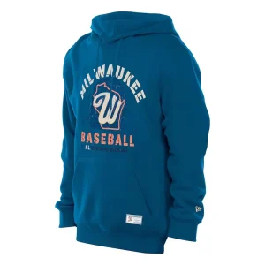 Mens Milwaukee Brewers New Era Navy 2026 City Connect Hoodie