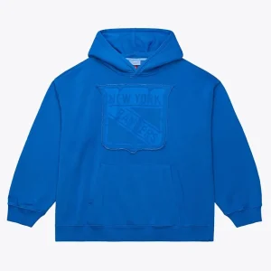 Mens New York Rangers Mitchell & Ness Downtown Hoodie