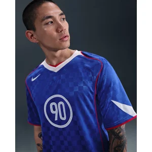 Areena Design <p>Mens Nike Total 90 Royal Blue Dri-FIT Soccer Shirt delivers royal-blue color detailing, a lightweight feel, and sport-inspired everyday comfort.</p> Mens Nike Total 90 Royal Blue Dri-FIT Soccer Shirt <p>Mens Nike Total 90 Royal Blue Dri-FIT Soccer Shirt delivers royal-blue color detailing, a lightweight feel, and sport-inspired everyday comfort.</p>
