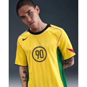 Areena Design <p>Mens Nike Total 90 Yellow Dri-FIT Soccer Shirt delivers yellow color detailing, a lightweight feel, and sport-inspired everyday comfort.</p> Mens Nike Total 90 Yellow Dri-FIT Soccer Shirt <p>Mens Nike Total 90 Yellow Dri-FIT Soccer Shirt delivers yellow color detailing, a lightweight feel, and sport-inspired everyday comfort.</p>