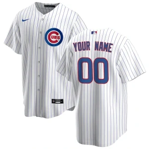 Mens Nike White Chicago Cubs Home Jersey