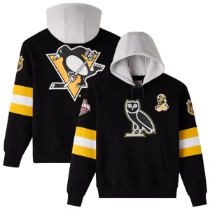 Mens Pittsburgh Penguins x OVO Team Hoodie