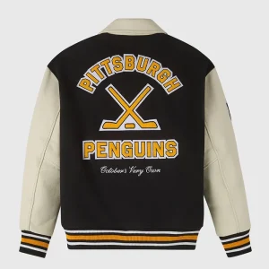 Areena Design <p>Mens Pittsburgh Penguins x OVO Varsity Jacket delivers standout outerwear style with a bold profile, comfortable layering feel, and statement details inspired by sport, streetwear, and collector fashion.</p> Mens Pittsburgh Penguins x OVO Varsity Jacket <p>Mens Pittsburgh Penguins x OVO Varsity Jacket delivers standout outerwear style with a bold profile, comfortable layering feel, and statement details inspired by sport, streetwear, and collector fashion.</p>