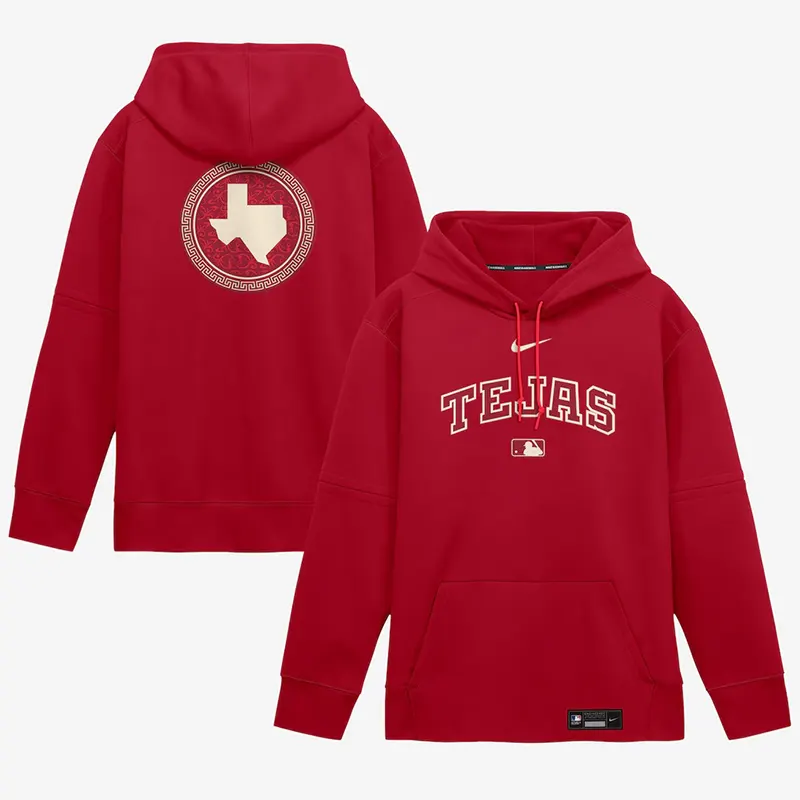 Mens Texas Rangers Nike Red 2026 City Connect Authentic Collection Therma-FIT Hoodie Mens Texas Rangers Nike Red 2026 City Connect Authentic Collection Therma-FIT Hoodie <p>Mens Texas Rangers Nike Red 2026 City Connect Authentic Collection Therma-FIT Hoodie delivers Texas Rangers-inspired style, red colorway, tournament-era detailing in a versatile Therma-FIT hoodie built for men fans, training days, and casual wear.</p>