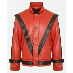Areena Design <p>Michael Jackson Red Jacket delivers red color detailing, comfortable layering, and versatile outerwear appeal.</p> Michael Jackson Red Jacket <p>Michael Jackson Red Jacket delivers red color detailing, comfortable layering, and versatile outerwear appeal.</p>