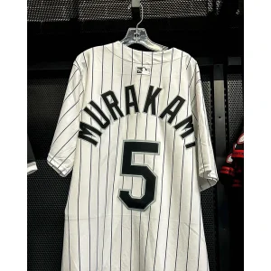 Areena Design <p>Munetaka Murakami Jersey delivers sport-inspired style, breathable comfort and standout fan appeal, and a versatile look that works for game day, casual outfits, and daily wear.</p> Munetaka Murakami Jersey <p>Munetaka Murakami Jersey delivers sport-inspired style, breathable comfort and standout fan appeal, and a versatile look that works for game day, casual outfits, and daily wear.</p>
