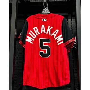 Areena Design <p>Munetaka Murakami Jersey delivers sport-inspired style, breathable comfort and standout fan appeal, and a versatile look that works for game day, casual outfits, and daily wear.</p> Munetaka Murakami Jersey <p>Munetaka Murakami Jersey delivers sport-inspired style, breathable comfort and standout fan appeal, and a versatile look that works for game day, casual outfits, and daily wear.</p>