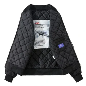 Nasa Jacket <p><strong>NASA Jacket</strong>: A stylish jacket featuring the NASA logo and space mission patches, perfect for fans of space exploration.</p>
