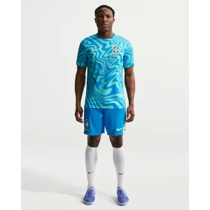 Nike FIFA World Cup 2026 Brazil Academy Pro Dri-FIT Football Pre-Match Short-Sleeve Top <p>Nike FIFA World Cup 2026 Brazil Academy Pro Dri-FIT Football Pre-Match Short-Sleeve Top delivers sport-inspired style, a lightweight feel, and breathable everyday comfort.</p>