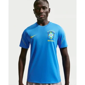 Nike FIFA World Cup 2026 Brazil Strike Football Dri-FIT Short-Sleeve Top