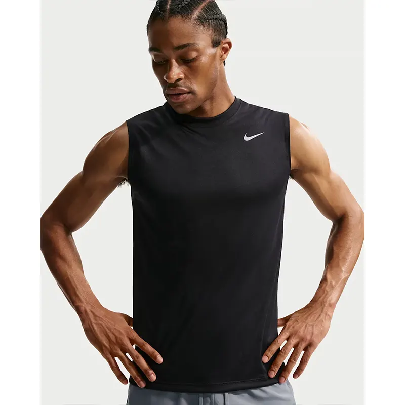 Nike Mens Sleeveless Training T-Shirt 2 Nike Mens Sleeveless Training T-Shirt <p>Nike Mens Sleeveless Training T-Shirt offers a clean everyday look with sport-inspired graphics, soft casual styling, and easy outfit versatility.</p>
