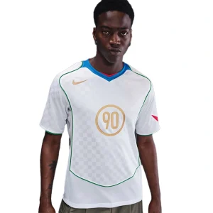Nike White Total 90 Mens Dri-FIT Soccer Jersey