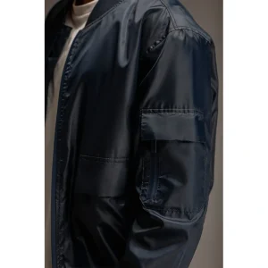 Nylon Bomber Jacket <p>Nylon bomber jacket with a lightweight feel and clean everyday appeal. A versatile outer layer for casual wear, travel, and transitional weather.</p>