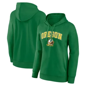 Oregon Ducks Fanatics Womens Campus Pullover Hoodie