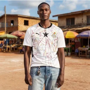 Areena Design <p>PUMA FIFA World Cup 2026 Mens Ghana Home Soccer Jersey delivers Ghana-inspired style, tournament-era detailing, everyday comfort in a versatile home soccer jersey built for men fans, training days, and casual wear.</p> PUMA FIFA World Cup 2026 Mens Ghana Home Soccer Jersey <p>PUMA FIFA World Cup 2026 Mens Ghana Home Soccer Jersey delivers Ghana-inspired style, tournament-era detailing, everyday comfort in a versatile home soccer jersey built for men fans, training days, and casual wear.</p>
