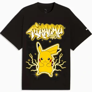 PUMA x Pokemon Pikachu Mens Oversized Tee