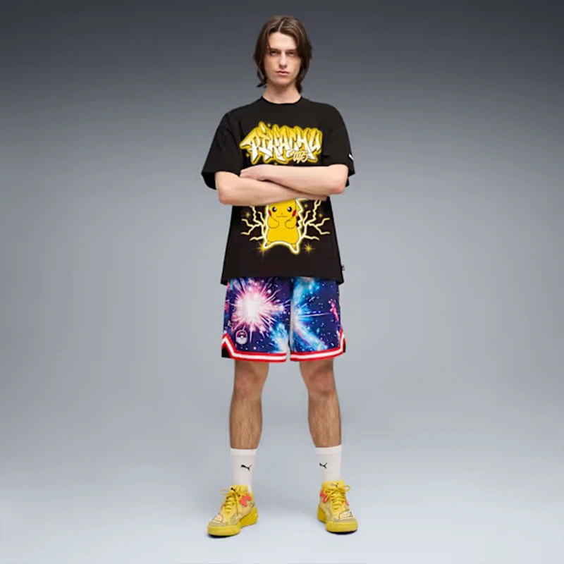 PUMA x Pokemon Pikachu Mens Oversized Tee 2 PUMA x Pokemon Pikachu Mens Oversized Tee <p>PUMA x Pokemon Pikachu Mens Oversized Tee is designed to keep you comfortable and stylish, featuring durable materials and a unique design perfect for any occasion.</p>