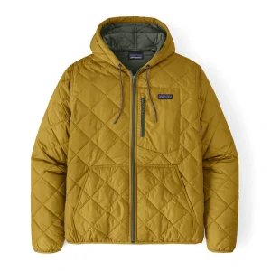 Patagonia Mens Diamond Quilted Bomber Hoody