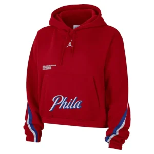 Areena Design <p>Philadelphia 76ers Jordan Brand Womens Courtside Statement Edition Pullover Hoodie brings relaxed comfort, team-inspired character, and easy daily wear in a versatile hoodie silhouette.</p> Philadelphia 76ers Jordan Brand Womens Courtside Statement Edition Pullover Hoodie <p>Philadelphia 76ers Jordan Brand Womens Courtside Statement Edition Pullover Hoodie brings relaxed comfort, team-inspired character, and easy daily wear in a versatile hoodie silhouette.</p>