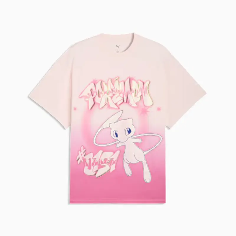 Puma x POKÉMON Shiny Mew Mens Oversized T-Shirt Puma x POKÉMON Shiny Mew Mens Oversized T-Shirt <p>Puma x POKÉMON Shiny Mew Mens Oversized T-Shirt delivers standout graphic style, soft everyday comfort, and versatile wear for casual outfits.</p>