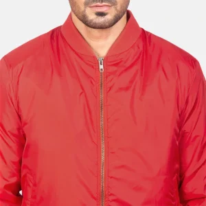 Red Bomber Jacket <p>Red bomber jacket designed to bring bold color and effortless attitude to your outfit. A striking casual layer for everyday wear and standout styling.</p>