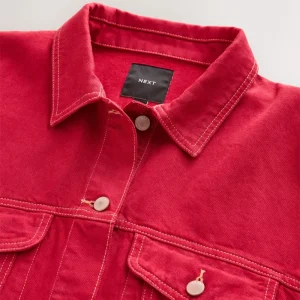 Red Denim Jacket <p>Red denim jacket with bold color and classic casual attitude. A statement layer that adds energy to everyday styling.</p>