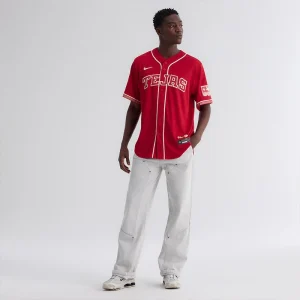 Areena Design <p>Texas Rangers City Connect Nike Mens Mlb Stadium Jersey delivers sport-inspired style, breathable comfort and standout fan appeal, and a versatile look that works for game day, casual outfits, and daily wear.</p> Texas Rangers City Connect Nike Mens Mlb Stadium Jersey <p>Texas Rangers City Connect Nike Mens Mlb Stadium Jersey delivers sport-inspired style, breathable comfort and standout fan appeal, and a versatile look that works for game day, casual outfits, and daily wear.</p>