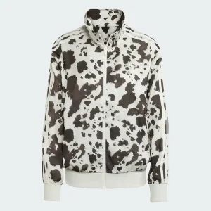 Adidas Originals Womens Firebird Polka Dot Satin Track Jacket