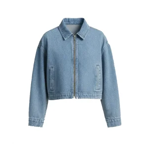 Cropped Jean Jacket
