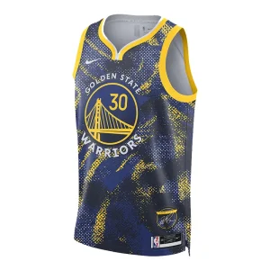 Unisex Nike Tan Stephen Curry Golden State Warriors 2025/26 Badge Swingman Jersey