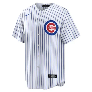 Mens Nike White Chicago Cubs Home Jersey