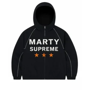 Marty Supreme Jacket <p>The Marty Supreme Jacket blends premium quality and style, offering a fashionable outerwear piece perfect for any occasion.</p>
