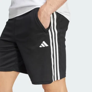 Adidas Mens Train Essentials Piqué 3-Stripes Training Shorts <p>An Adidas mens Train Essentials pique 3‑stripes training short with classic design and moisture‑wicking comfort.</p>