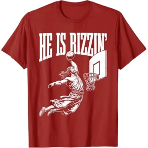 Areena Design <p>A He Is Rizzin shirt with eye‑catching design and lightweight comfortable fabric for everyday casual wear.</p> He Is Rizzin Shirt <p>A He Is Rizzin shirt with eye‑catching design and lightweight comfortable fabric for everyday casual wear.</p>