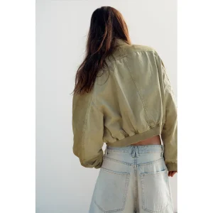 Areena Design <p>Washed effect bomber jacket with a vintage-inspired finish and laid-back edge. A versatile layer that adds casual attitude to everyday outfits.</p> Washed Effect Bomber Jacket <p>Washed effect bomber jacket with a vintage-inspired finish and laid-back edge. A versatile layer that adds casual attitude to everyday outfits.</p>