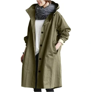 Waterproof Trench Coat Women