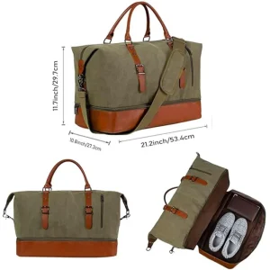 Areena Design <p>Weekender Overnight Travel Bag with Shoe Pouch delivers versatile duffel bag styling with durable everyday fabric construction, practical storage, and dependable comfort for overnight trips, gym sessions, and weekend travel.</p> Weekender Overnight Travel Bag with Shoe Pouch <p>Weekender Overnight Travel Bag with Shoe Pouch delivers versatile duffel bag styling with durable everyday fabric construction, practical storage, and dependable comfort for overnight trips, gym sessions, and weekend travel.</p>