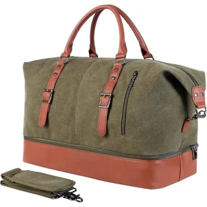 Weekender Overnight Travel Bag with Shoe Pouch