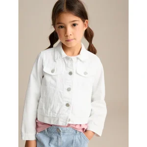 White Denim Jacket <p>White denim jacket with a crisp modern look and easy seasonal versatility. A clean casual layer for fresh everyday outfits.</p>