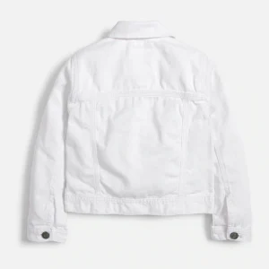White Denim Jacket <p>White denim jacket with a crisp modern look and easy seasonal versatility. A clean casual layer for fresh everyday outfits.</p>
