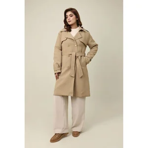 Women's Double Breasted Trench Coat <p>Women's double-breasted trench coat with timeless structure and elegant everyday styling. Ideal for layering over workwear or refined casual outfits.</p>