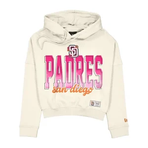 Womens San Diego Padres New Era Cream 2026 City Connect Hoodie