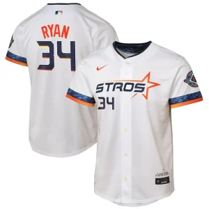 Youth Houston Astros Nolan Ryan Nike Jersey