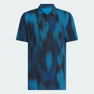 Adidas Golf Shirt Mens U365 Tour Print Polo
