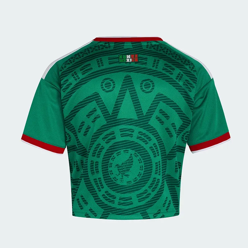 adidas Women's Mexico 26 Home Cropped Jersey 1 Adidas Womens Mexico 26 Home Cropped Jersey <p>Adidas Womens Mexico 26 Home Cropped Jersey delivers Mexico-inspired style, everyday comfort in a versatile jersey built for women fans, training days, and casual wear.</p>